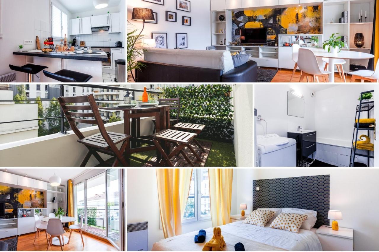 Anja - Top Hote Paris - 6 Personnes Balcon Parking Saint-Denis  Exteriör bild